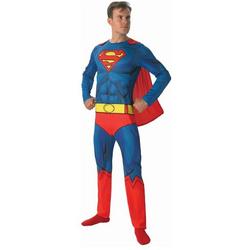 Superman Comic Book - Kostuum Volwassenen - Maat One Size
