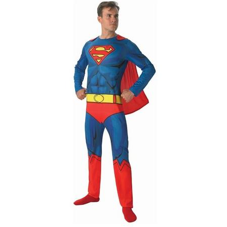 Superman Comic Book - Kostuum Volwassenen - Maat XL - 56/58