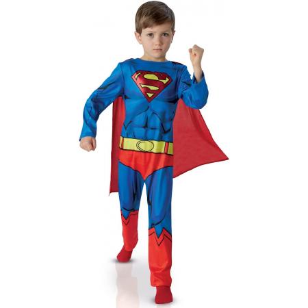 Superman™ stripboek kostuum voor kinderen - Klassiek - Verkleedkleding - 122/128
