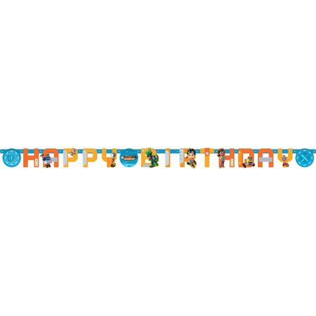 Rusty Rivets slinger happy birthday 2,18 mtr.