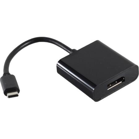 S-Conn 14-05002 video kabel adapter 0,2 m USB C DisplayPort Zwart