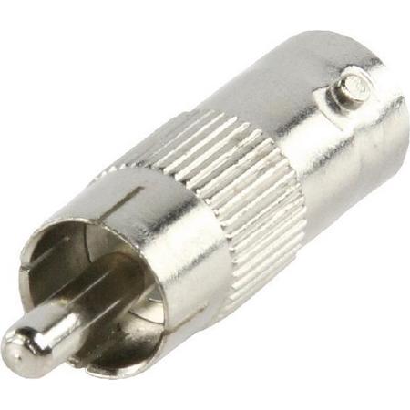 S-Impuls BNC (v) - Tulp RCA (m) adapter