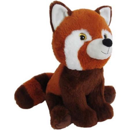 Pluche speelgoed knuffeldier Rode Panda van 23 cm - Dieren knuffels - Cadeau voor kinderen