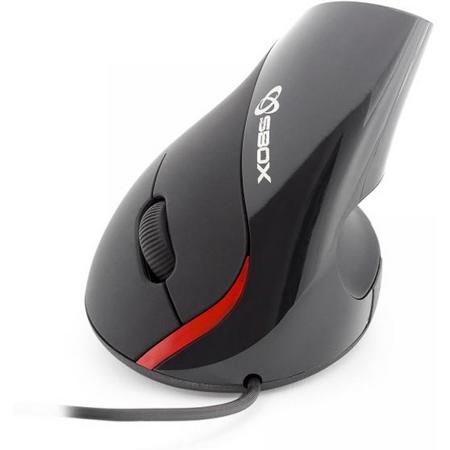 Sbox VM-921 ergonomische muis Black