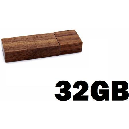 Houten 32GB USB Stick 2.0