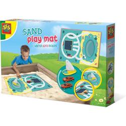   Zand speelmat - Water en wegen