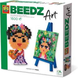   - Beedz Art - Mini kunstenaar Frida - met mini schildersezel - 1600 strijkkralen met legbord