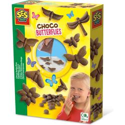   - Choco vlinders - complete set met echte melkchocolade - maak je eigen chocolade bonbons