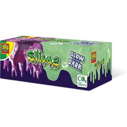   - Slime - Glow in the dark 2x120gr - kant en klaar slijm in 2 kleuren en diktes - goed uitwasbaar - veilig voor kinderen