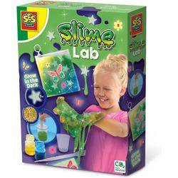   - Slime lab - Glow in the dark - maak zelf je eigen slijm - goed uitwasbaar - veilig voor kinderen
