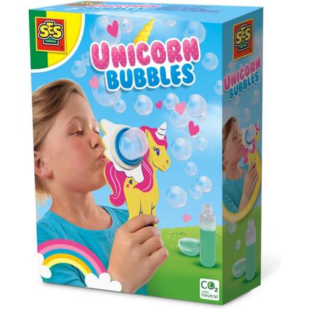 SES - Unicorn Bubbles - sterk bellenblaassop - gemakkelijk afwasbaar - unicorn thema
