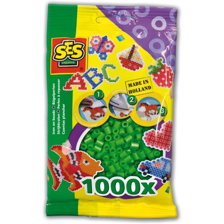 Strijkkralen SES: 1000 stuks groen (00703)