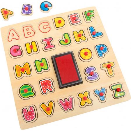 ABC stempelset alfabet stempel