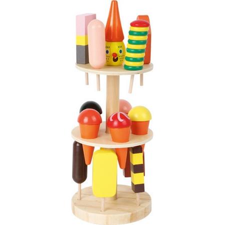 Houten speelgoed eten en drinken -  Ijsjes Standaard - 15 stuks - Houten speelgoed vanaf 3 jaar