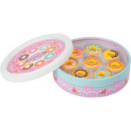 houten speelgoed eten en drinken -  Donuts speelset - FSC® - Houten speelgoed vanaf 3 jaar