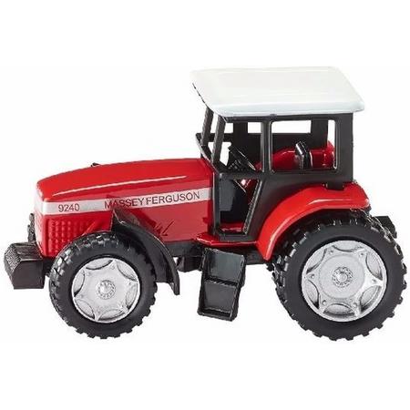Siku MF Tractor speelgoed modelauto 8 cm - metaal / kunststof - modelauto/ schaalmodel