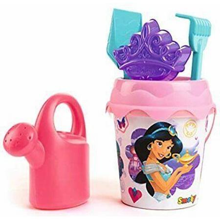 Prinsessen strandset met gieter en emmer Disney Princess zandspeelgoed
