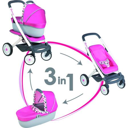 Smoby Quinny 3-in-1 Poppenwagen