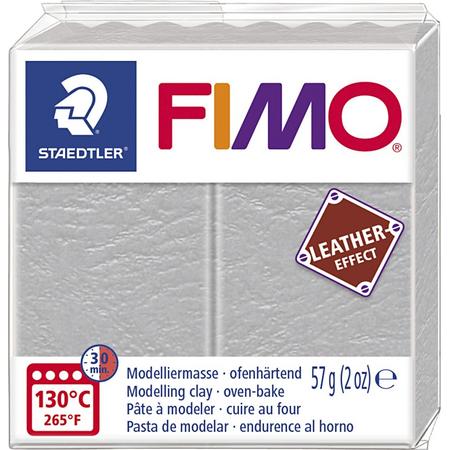 Fimo Effect leather 57 g duifgrijs 8010-809
