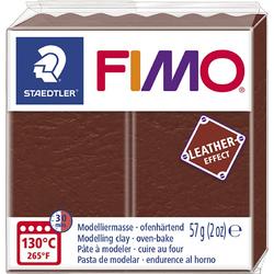 Fimo Effect leather 57 g noot 8010-779