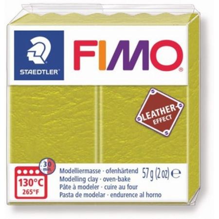 Fimo Leathereffect Boetseerklei Olijf 8010-519