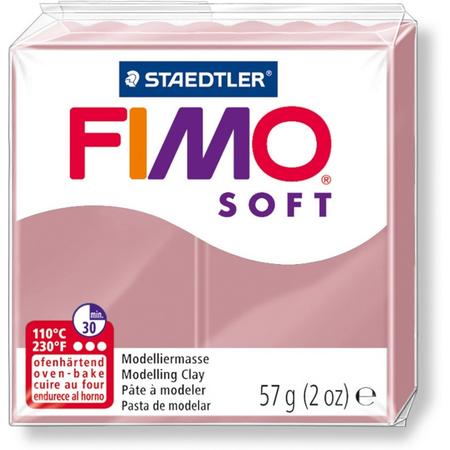 Fimo Soft boetseerklei 56 g Oudroze