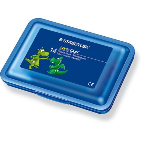 Noris boetseerklei - plastic schoolbox