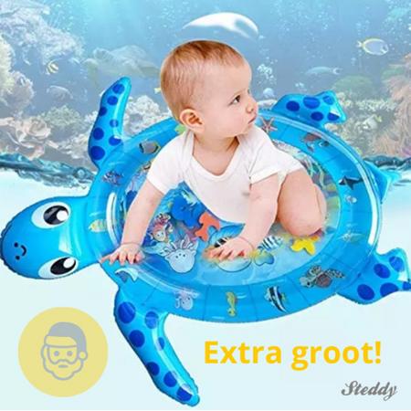 Speelmat Baby - Baby Speelkleed Schildpad - Baby Kadootje - Babygym - Waterspeelmat - Baby Speelmat - Baby Cadeau - Water Speel Mat