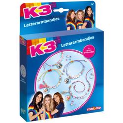 K3 Letter Armbanden Maken - K3 Armband - K3 Sieraden - Zelf Sieraden Maken K3 - Letterarmband K3 Vier Stuks - Kralen Sieraden Maken - Kralen Armband K3 - Letterarmbanden K3 - K3 Cadeau