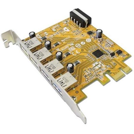 SUNIX Group USB4300N interfacekaart/-adapter Intern USB 3.0