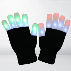 LED Party Handschoenen – Led Party Gloves - One Size – Verjaardag – Feest – Rave – Carnaval – Feestkleding - Per paar