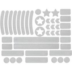 SVH Company – 42 Stuks Reflecterende Stickers – Wit