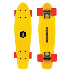 SWASS Vinyl Cruiser Skateboard geel/oranje