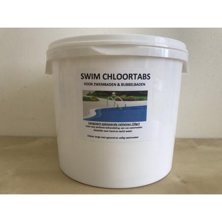 Chloortabletten 20g 5KG zwembad minitabletten 20 gram 5 kilo emmer 20grams 20gr chloor tabletten - zwembadonderhoud zwembadreinigingsmiddel