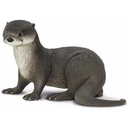 Plastic rivierotter 14 cm - speelgoed miniatuur otter
