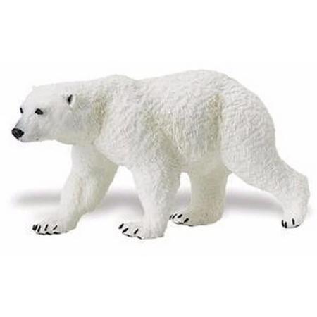 Plastic speelgoed ijsbeer 12 cm