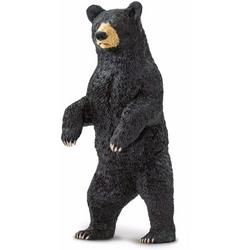 Plastic zwarte beer 10 cm - Speelfiguur