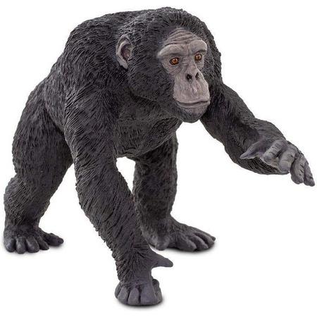 Safari Speelfiguur Chimpansee Junior 17,5 X 6 X 10,5 Cm Zwart