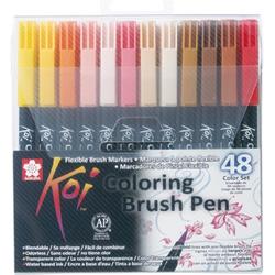 Koi Color Brush Set - 48 Stuks