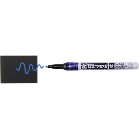 Pen-Touch decomarker decoratiestift blauw met fijne punt (1,0 mm)