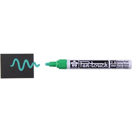 Pen-Touch decomarker decoratiestift groen met medium punt (2,0 mm)