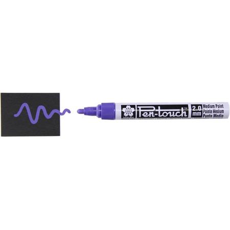 Pen-Touch decomarker decoratiestift paars met medium punt (2,0 mm)