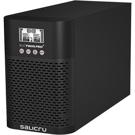 Salicru SLC 1500 TWIN PRO 2 Dubbele conversie (online) 1500VA 4AC-uitgang(en) Toren Zwart UPS