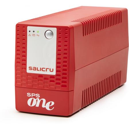 Salicru SPS ONE UPS Line-Interactive 500 VA 240 W 2 AC-uitgang(en)
