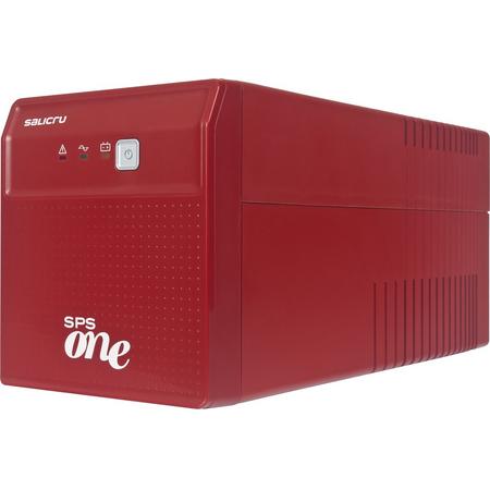 Salicru SPS.1100.ONE Line-Interactive 1100VA 4AC-uitgang(en) Compact Rood UPS
