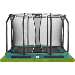   Premium Ground - Trampoline - 305 x 214 cm - Groen