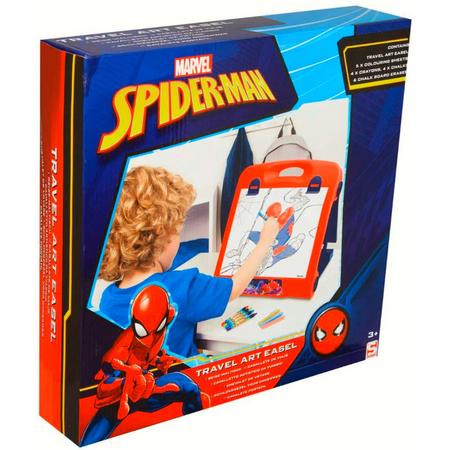 Marvel Spiderman tekenkoffer met accessoires 34-35 cm
