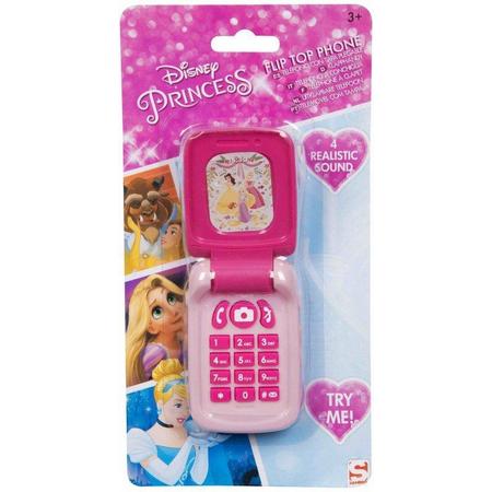 Sambro Disney Uitklapbare Telefoon Prinsessen - Roze