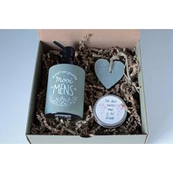 Minibox Mooi mens, cadeau vriendschap - cadeau verjaardag - cadeau man - cadeau vrouw