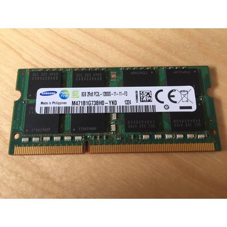 SAMSUNG 8GB (PC3L-12800) DDR3L 1.35V 1600 204-PIN M471B1G73BH0-YK0